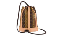 LOUIS VUITTON X Nigo Randonée Messenger Monogram Stripes Brown