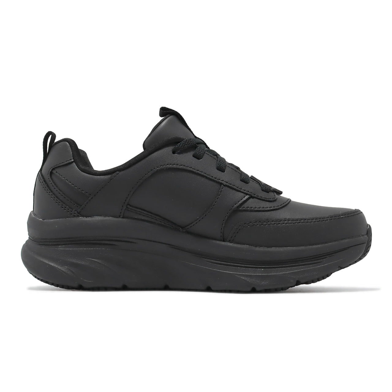 (WMNS) Skechers D Lux Walker SR 'Black' 108018-BLK