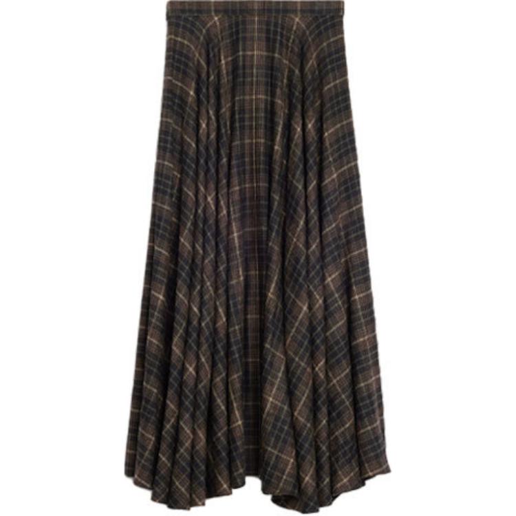 CELINE Casual Long Skirts Women's Black