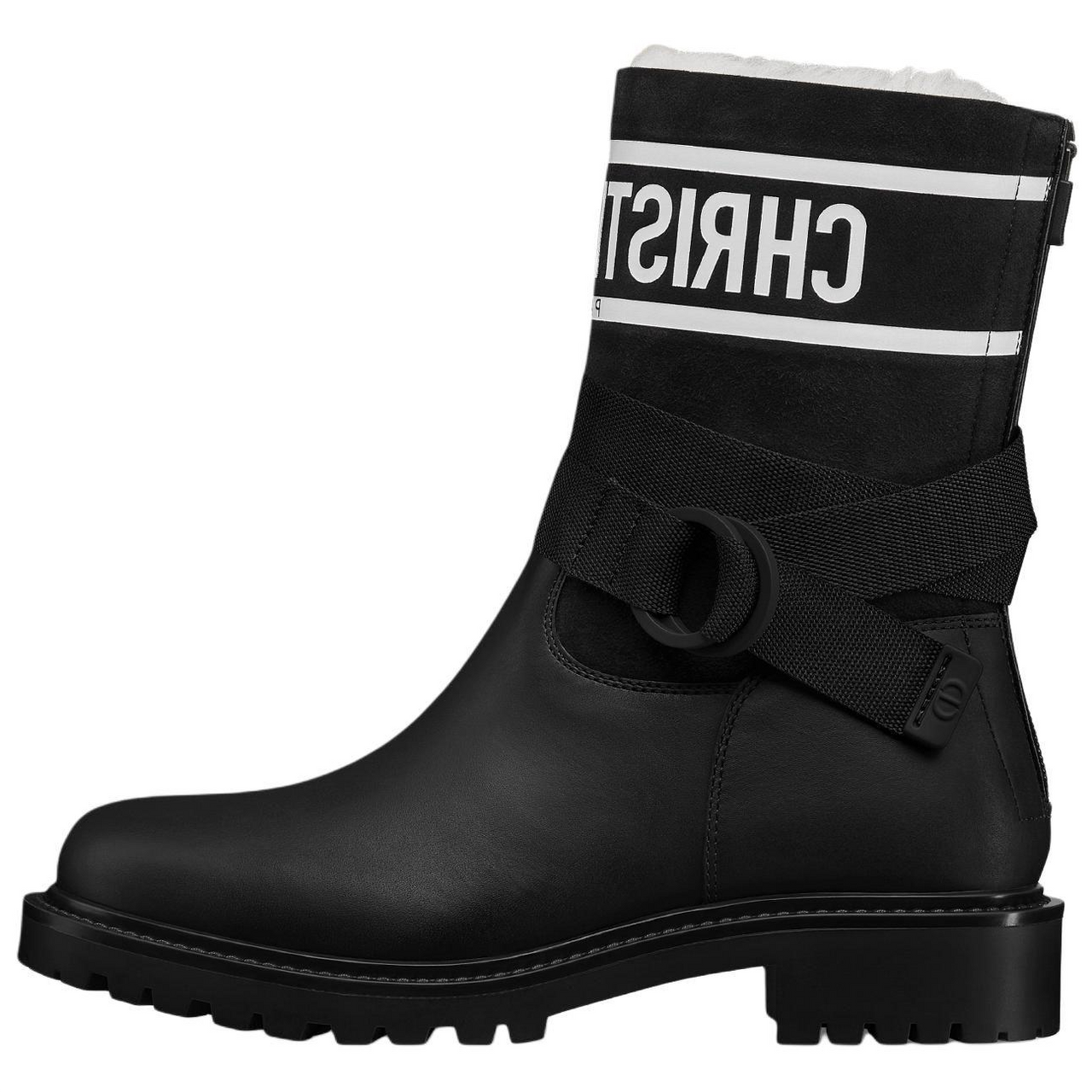DIOR D-Major Ankle Boots Women's Black