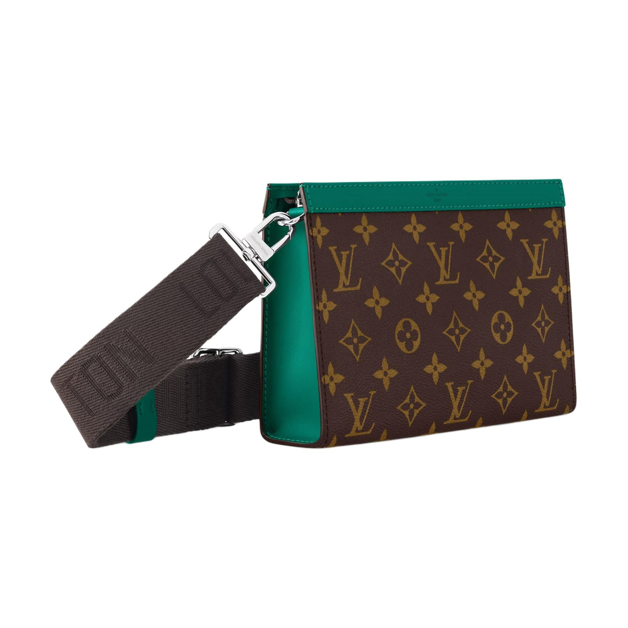 LOUIS VUITTON Gaston Coated Canvas Wallet Men's Borneo Green