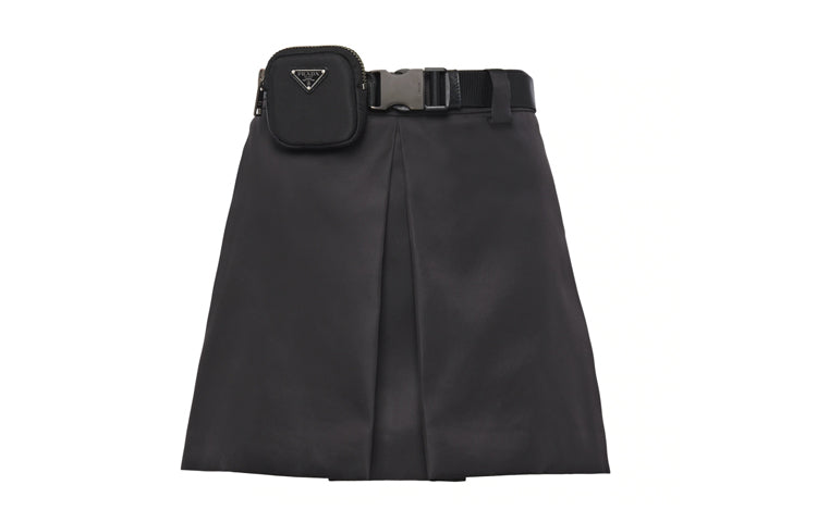 PRADA Casual Short Skirts Women's Black