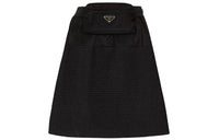 PRADA Short Skirt Women's Black