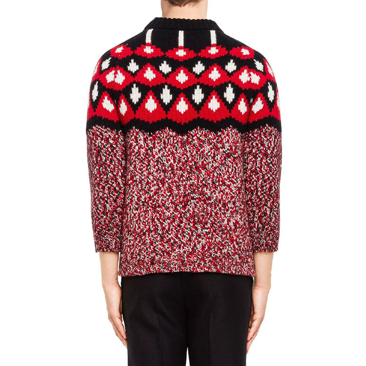 PRADA Cashmere Sweaters Men Red