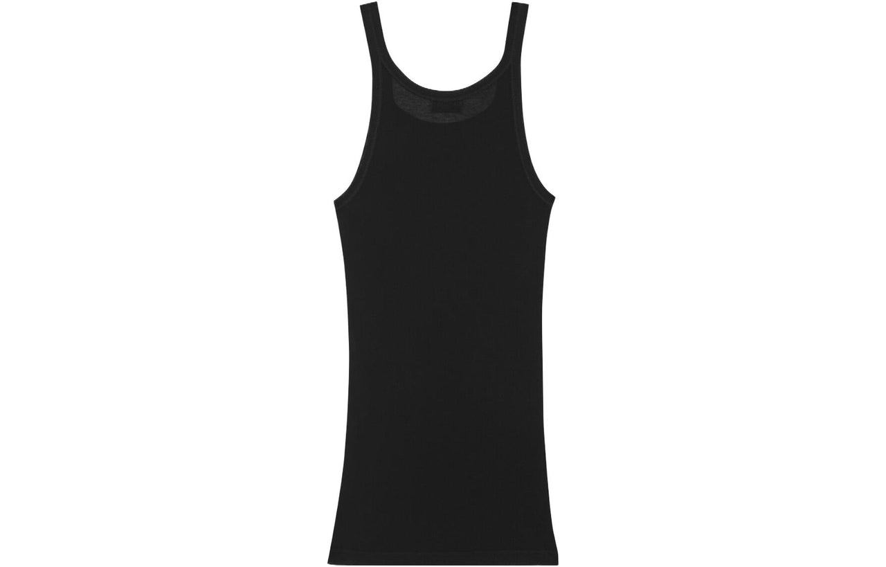 SAINT LAURENT SS23 Tank Top Women's Black