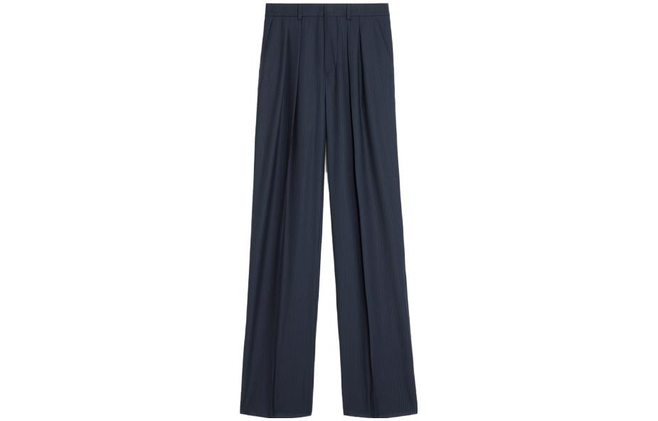 CELINE Double-Pleated Pinstriped Pants