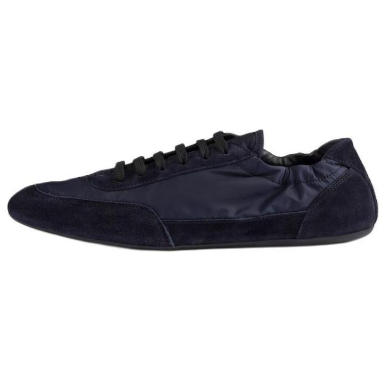 PRADA Collapse Low Top Casual Shoes Women's Blue