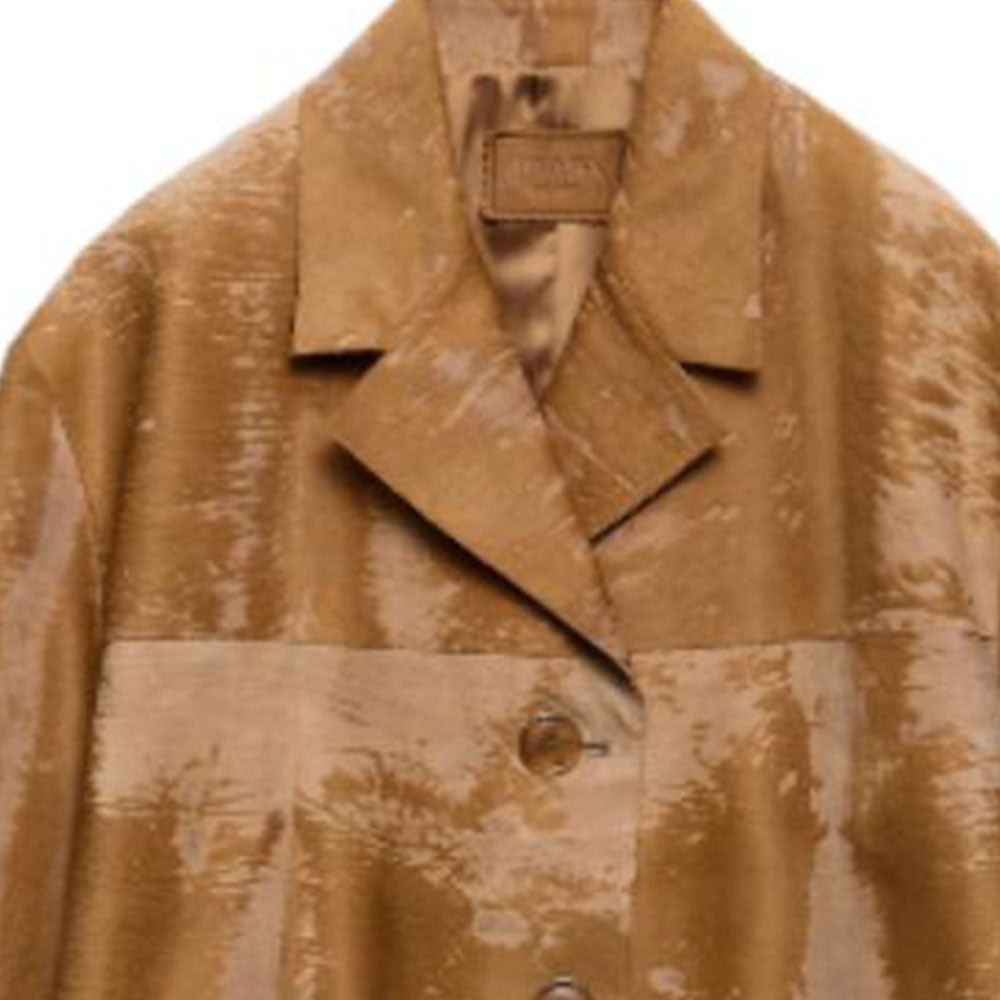 PRADA Coats Women's Khaki