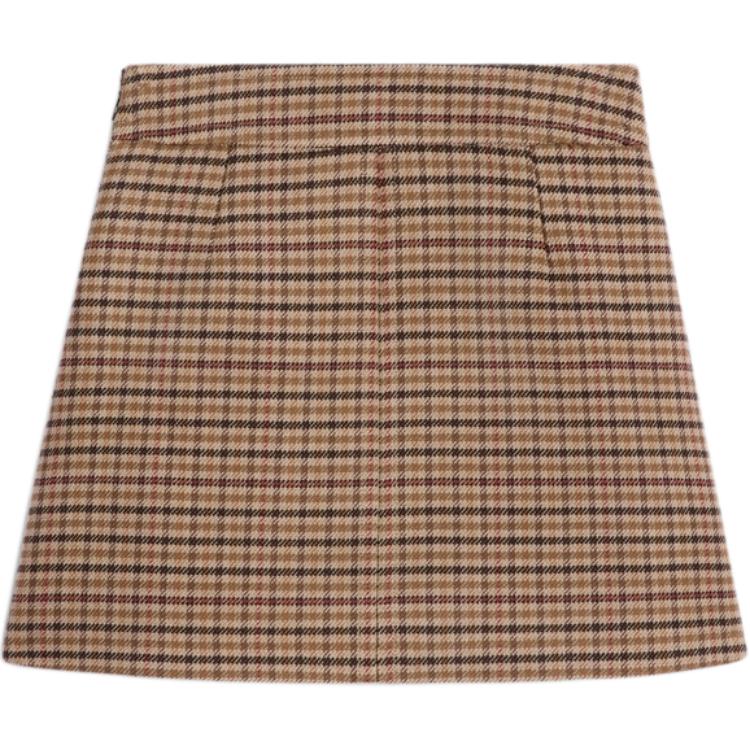 CELINE FW24 Casual Short Skirts Women's Beige Black
