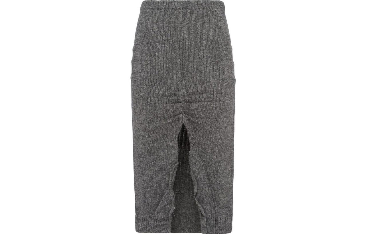 PRADA Casual Long Skirts Women's Gray