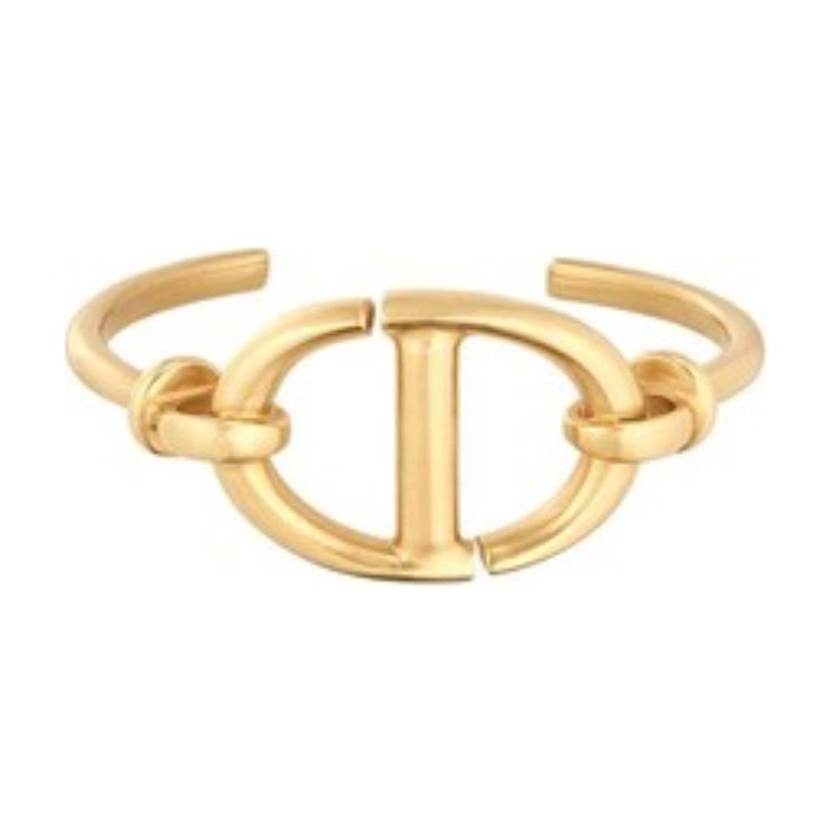 DIOR Metal Bangles Women's Gold