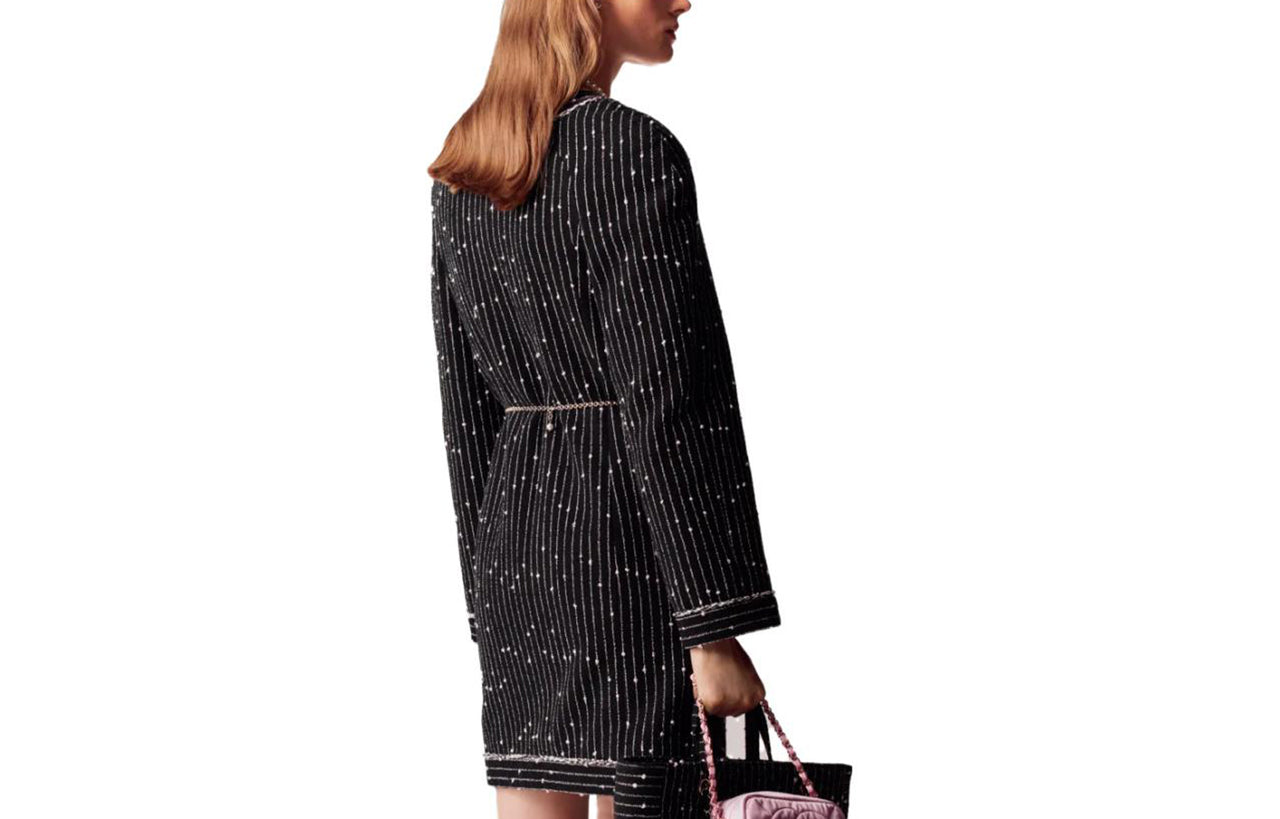 CHANEL Coats Women's Black