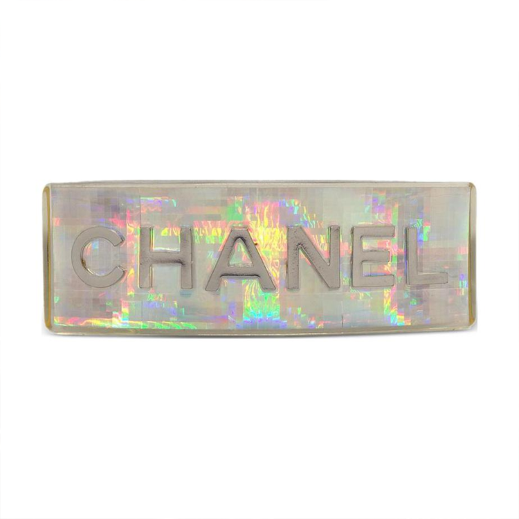 CHANEL 1997 Holographic Hairpin Barrette