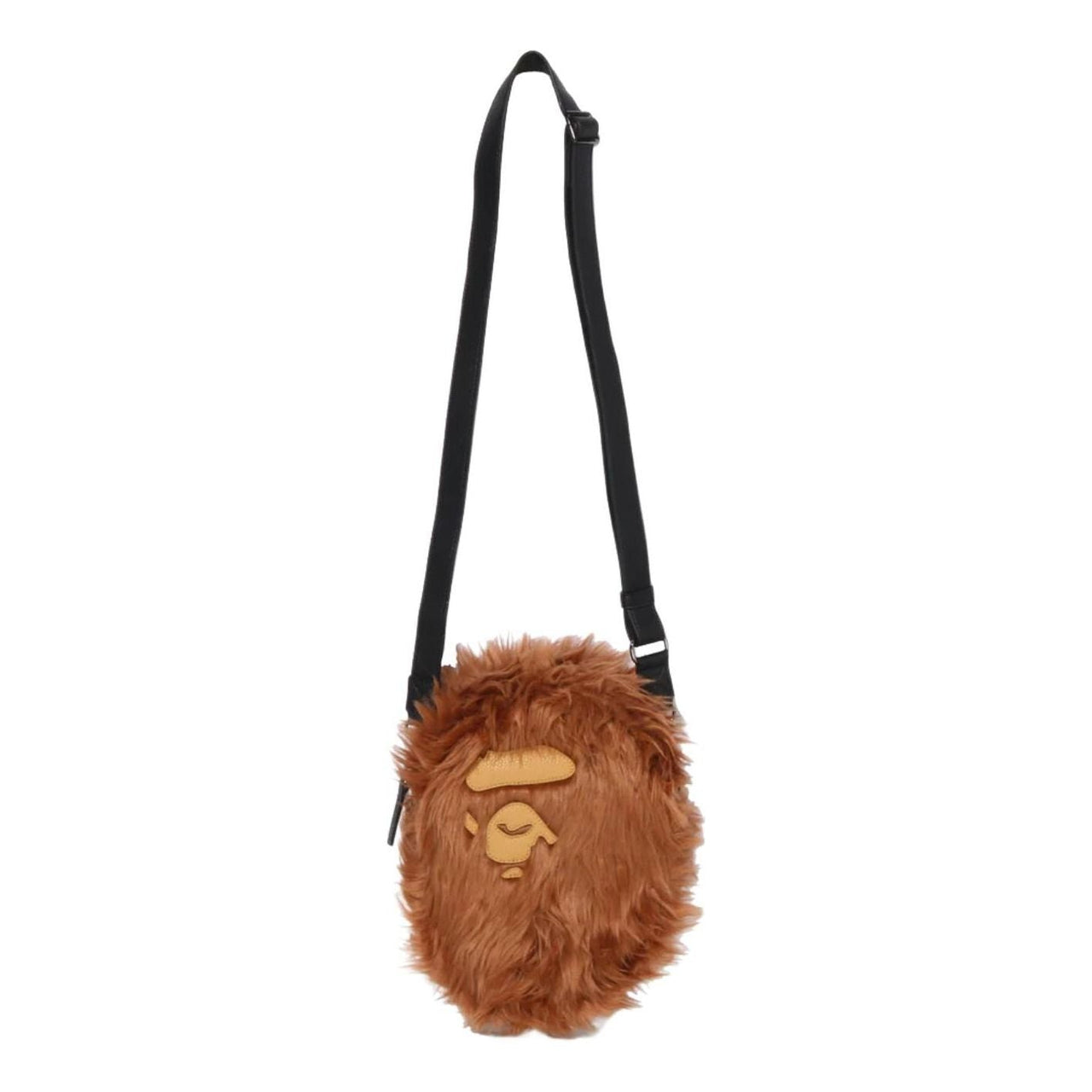 A Bathing Ape Ape Head Shoulder Bag 'Brown' 0ZXBGM002901RBWX