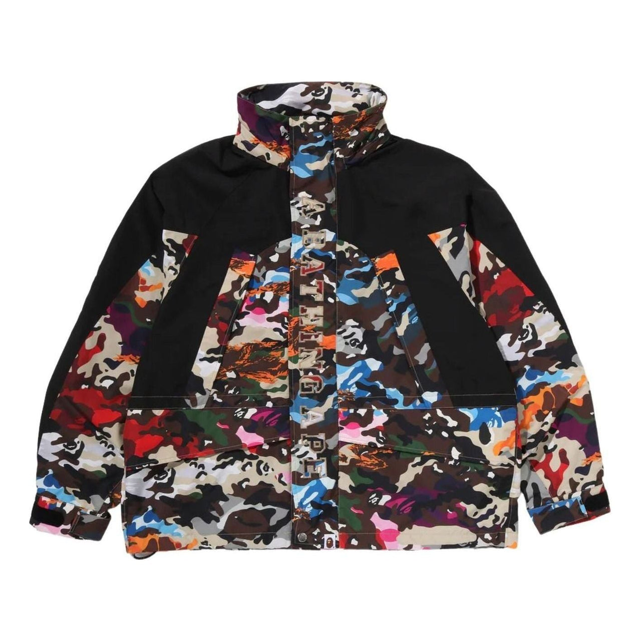 A Bathing Ape Hybrid Camo Snowboard Jacket 'Multicolor' 0ZXLJM302401RMLX