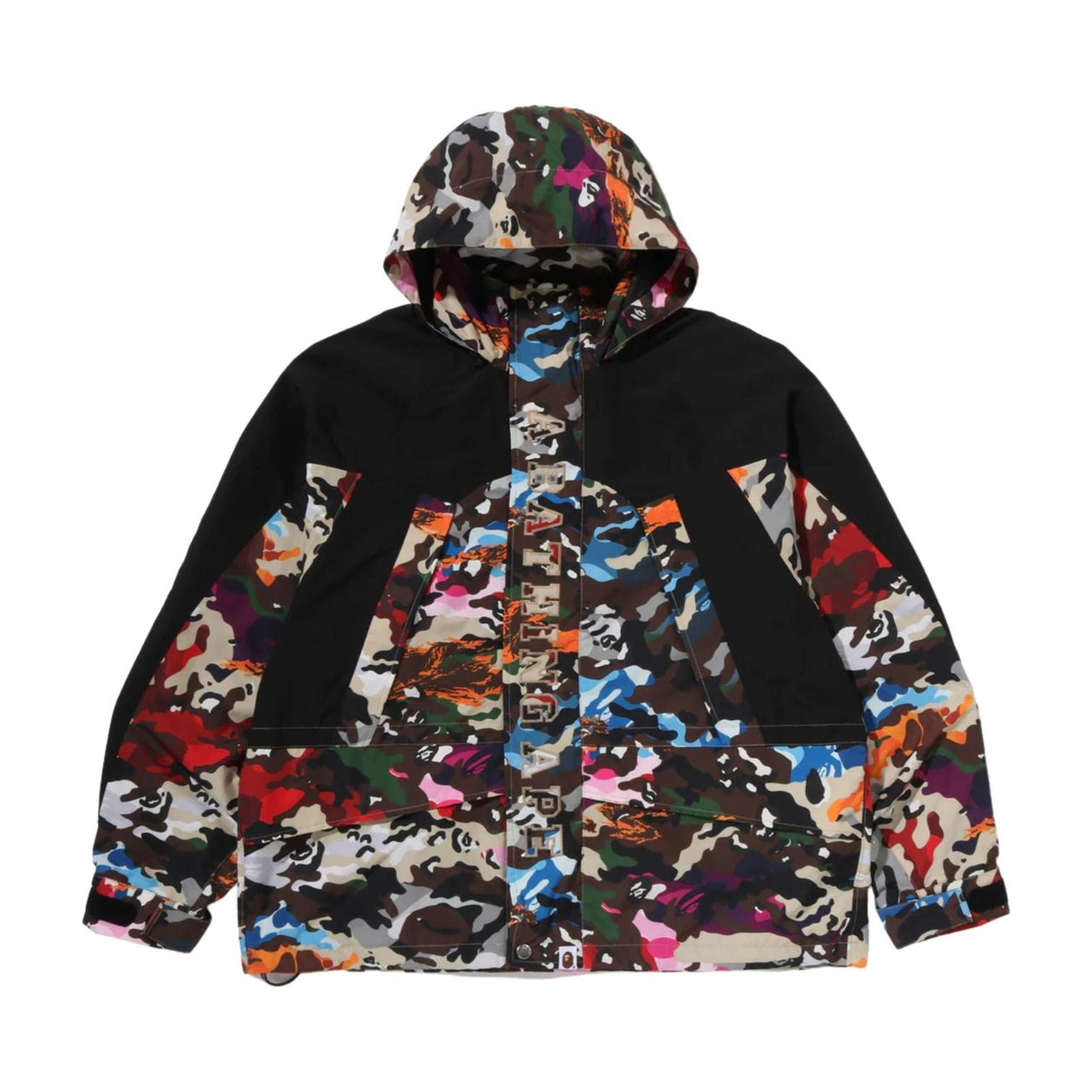 A Bathing Ape Hybrid Camo Snowboard Jacket 'Multicolor' 0ZXLJM302401RMLX