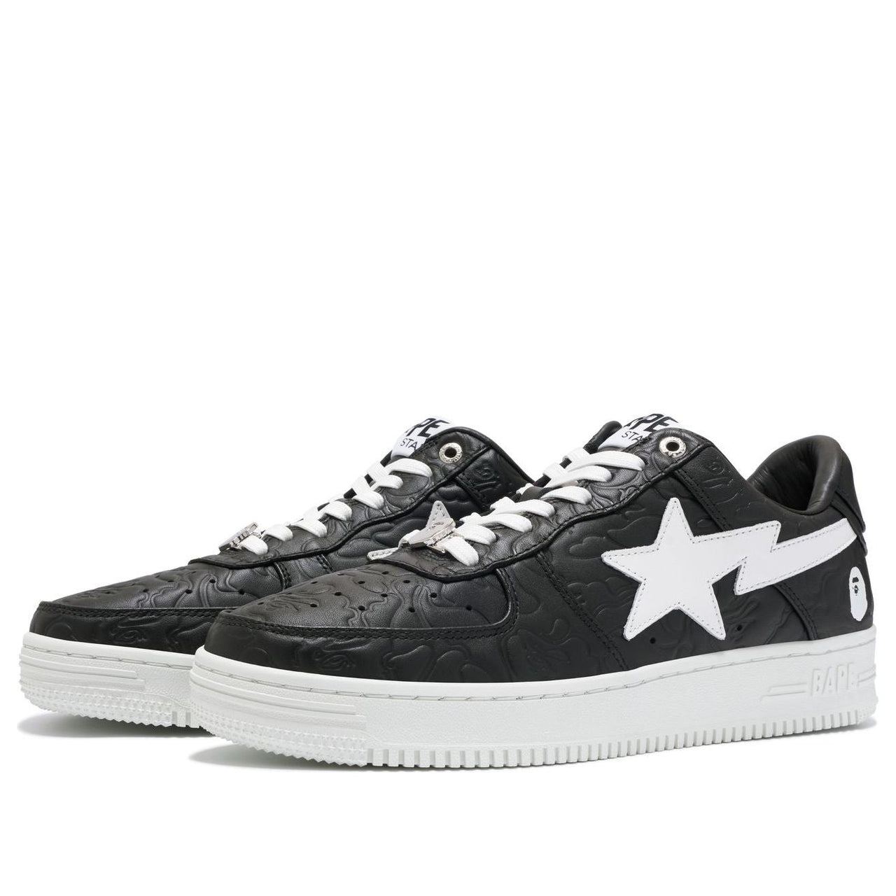 A Bathing Ape Bape Sta #3 'Black White' 0ZXSHM191052LBKA