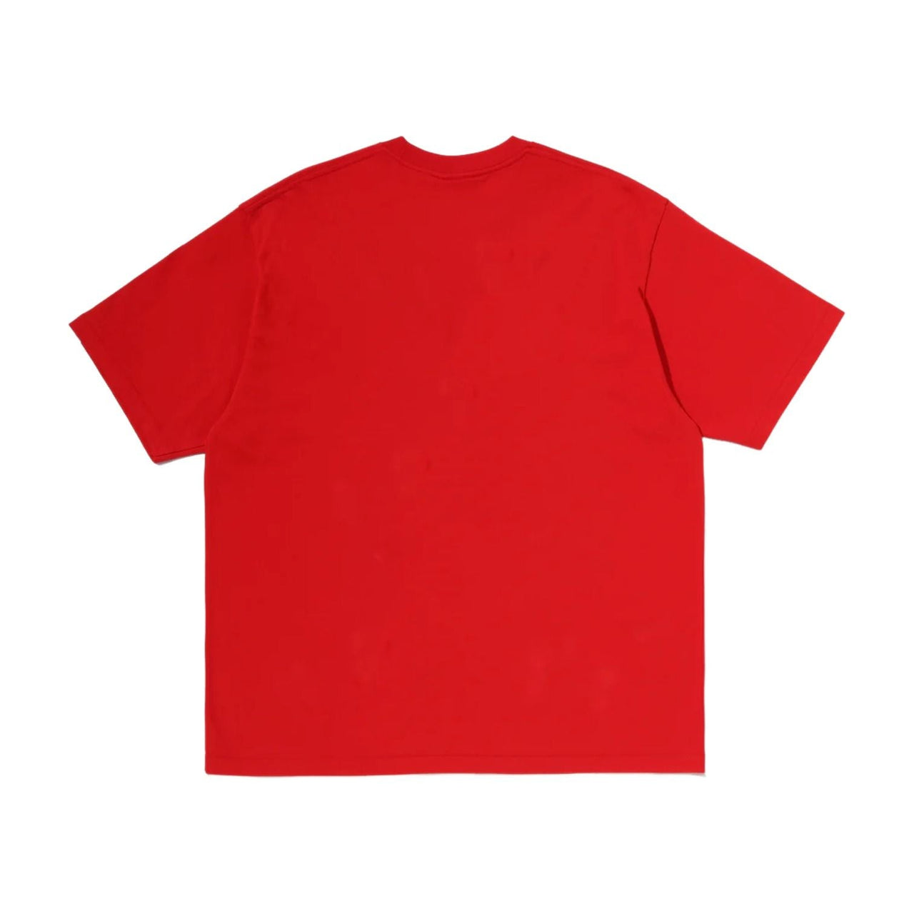 A Bathing Ape Hybrid Camo College Relaxed Fit T-Shirt 'Red' 0ZXTEM319101RRDX