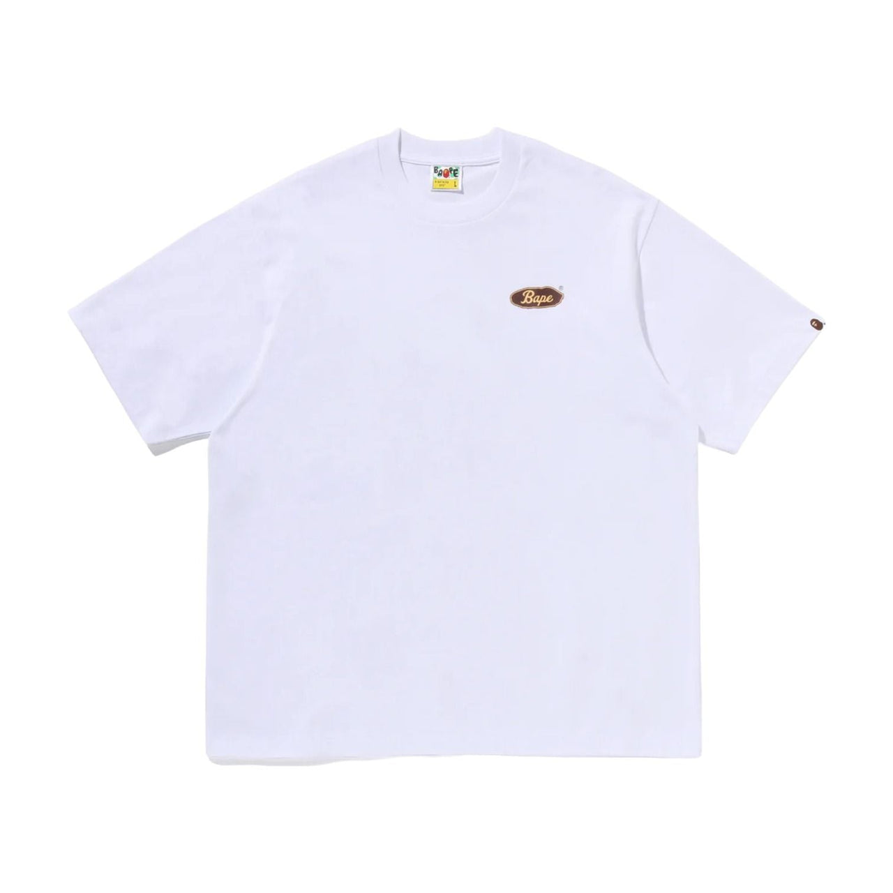 A Bathing Ape Skateboard BAPE Logo Relaxed Fit T-Shirt 'White' 0ZXTEM331101QWHX