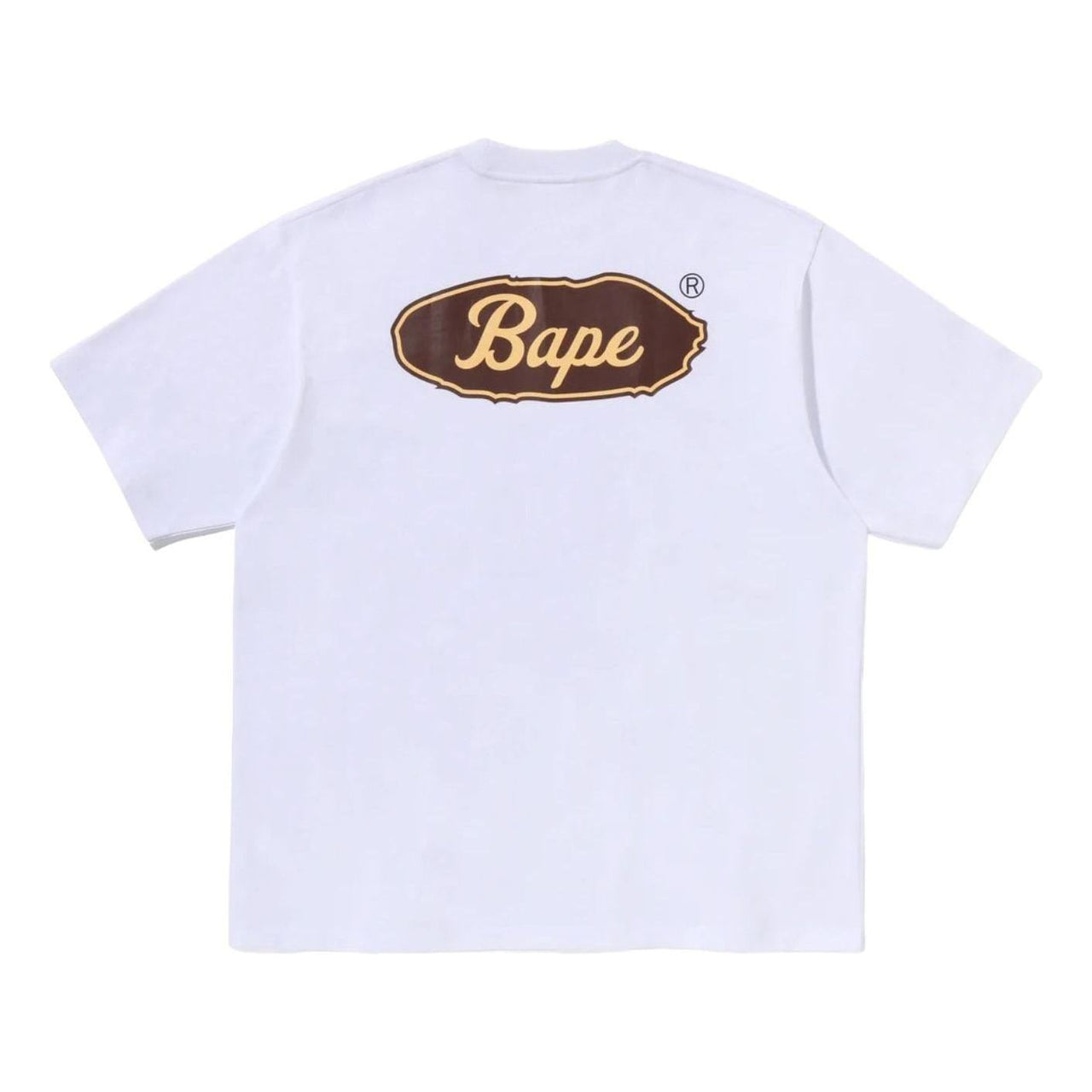 A Bathing Ape Skateboard BAPE Logo Relaxed Fit T-Shirt 'White' 0ZXTEM331101QWHX