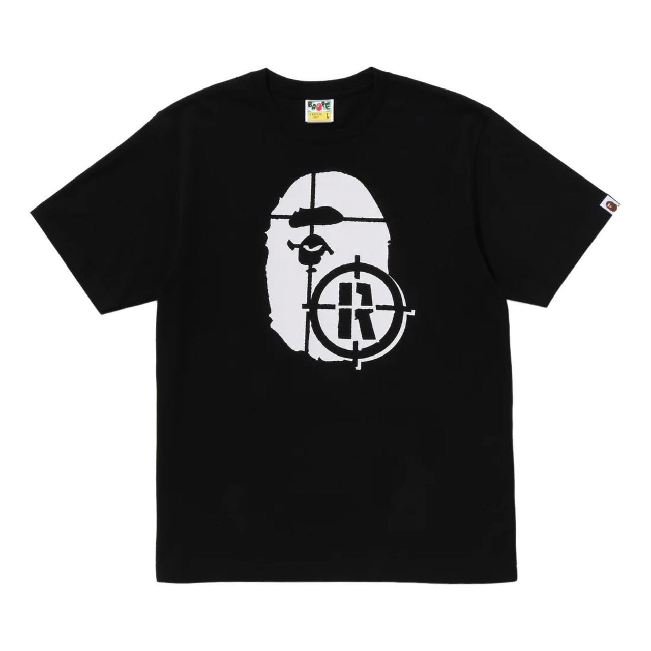 A Bathing Ape Hunting Ape Head T-Shirt 'Black' 0ZXTEM340101QBKX