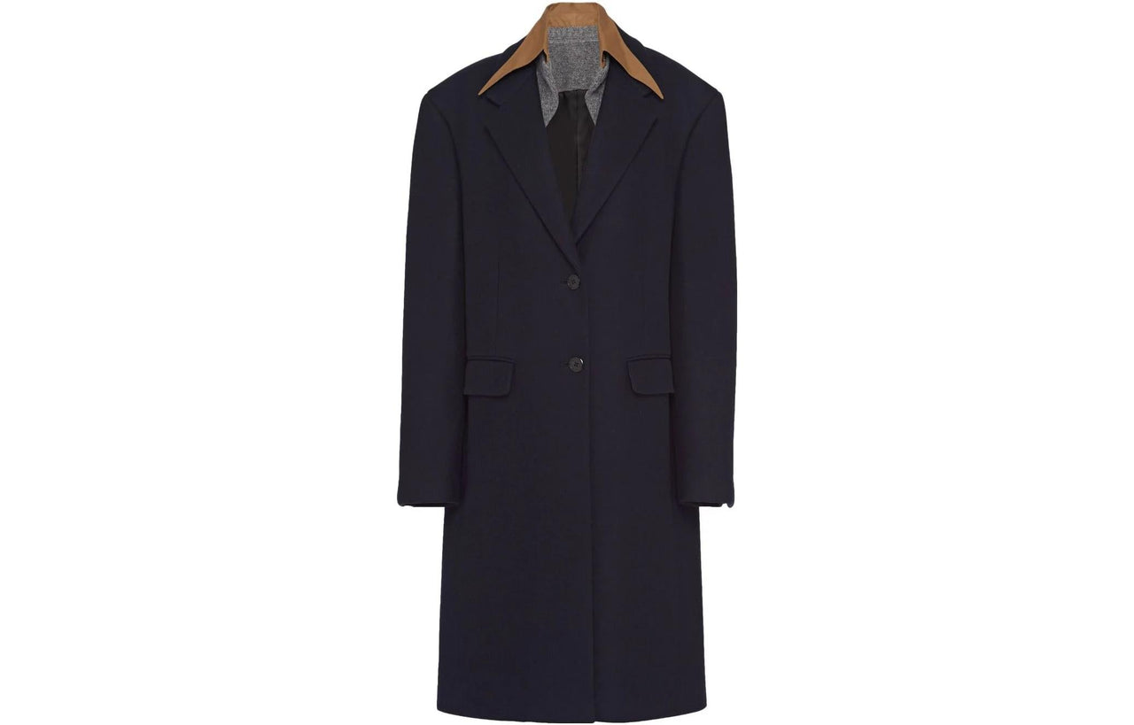 PRADA Coats Women's Navy