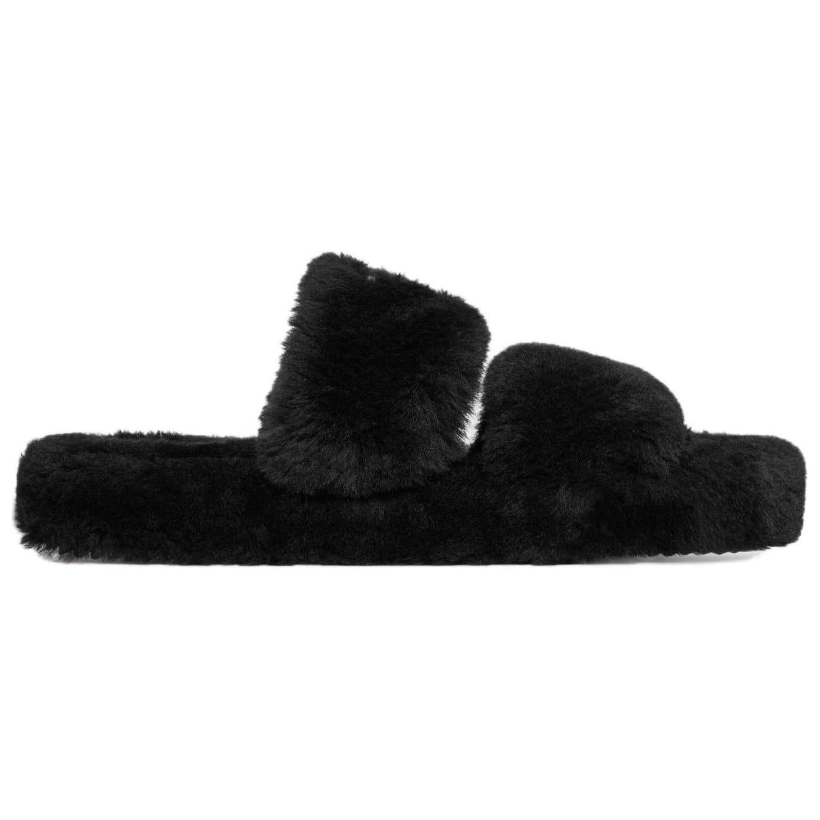 CELINE Casual Slippers 0.5cm Women's Black