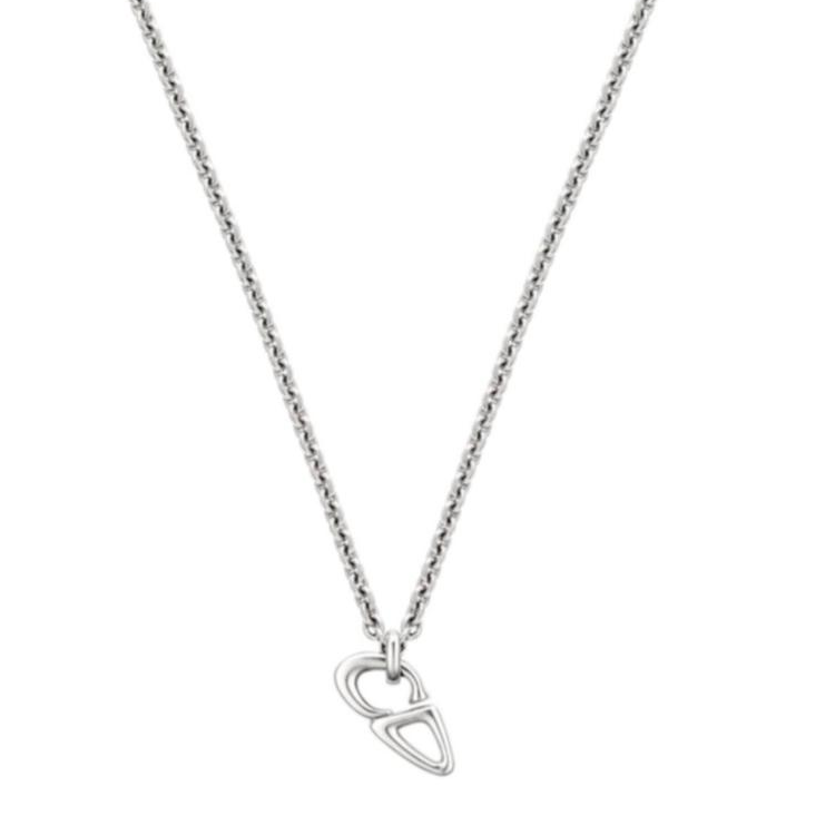 DIOR Brass Necklaces Men's Silver