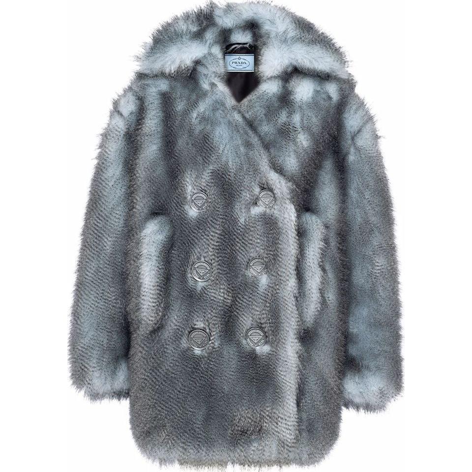 PRADA Coats Women's Gray