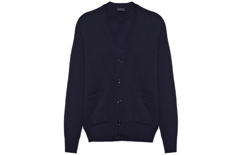 PRADA Cashmere Sweaters Men Blue