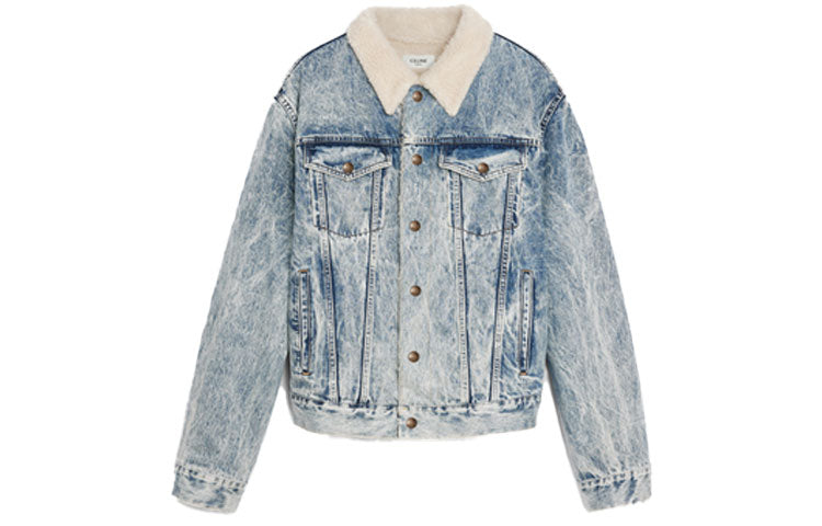 CELINE FW21 Denim Jacket Men's Blue