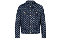 LOUIS VUITTON Denim Jacket Men's Blue