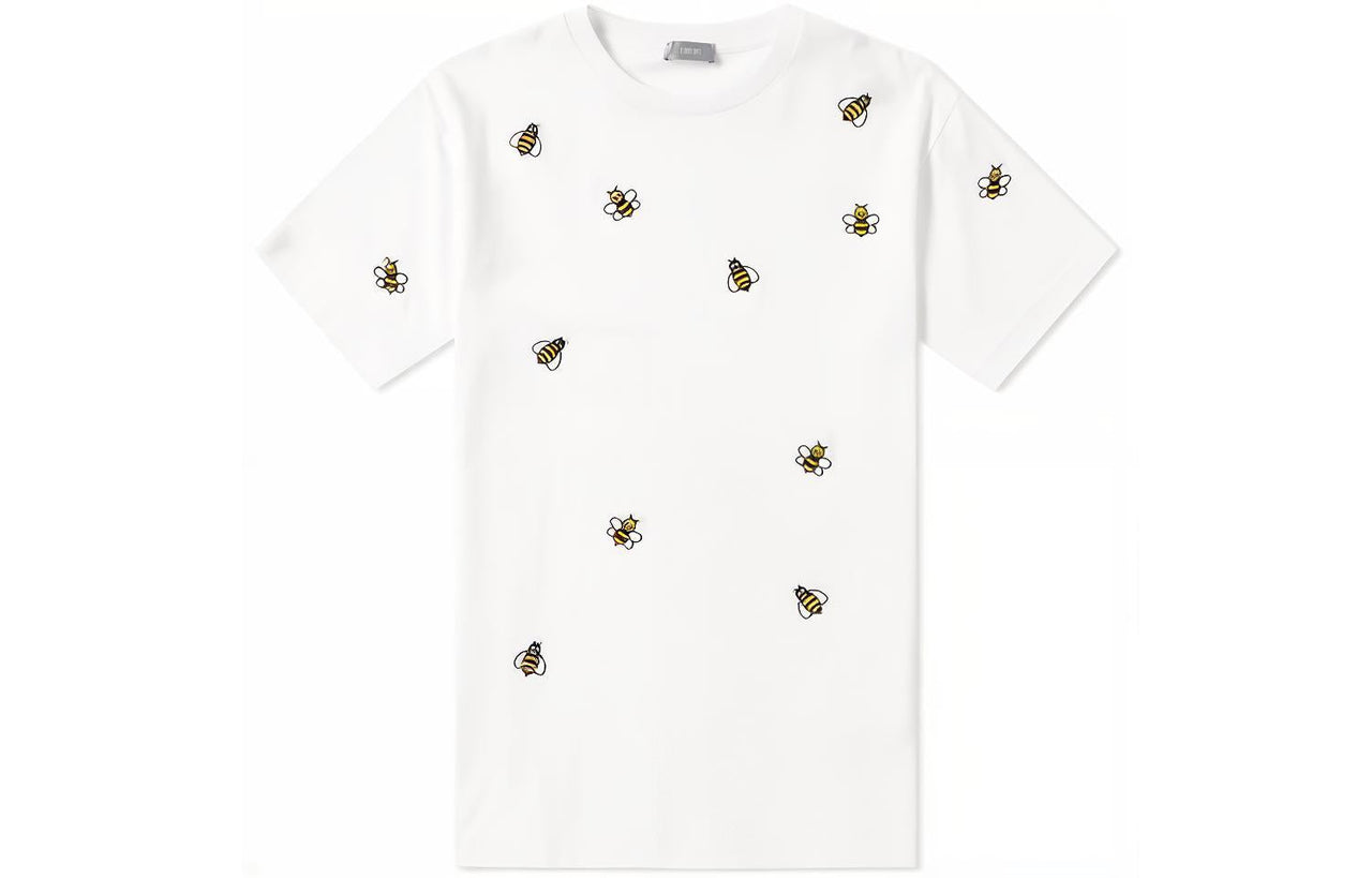KAWS X DIOR Embroidered Bee T-shirt