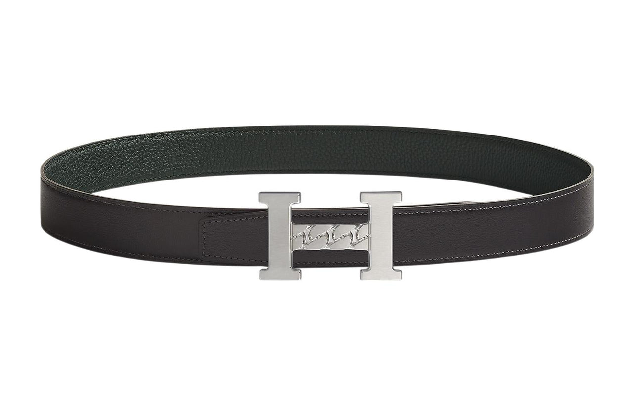 HERMES 5382 Gourmette Double-Sided Smooth Buckle Unisex Width: 3.2cm