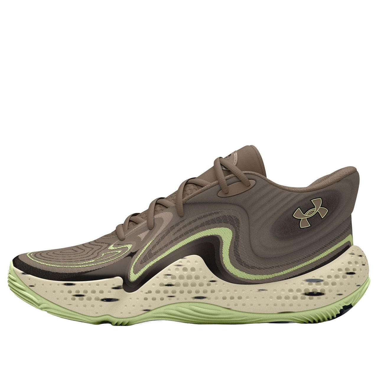 Under Armour Spawn 6 Mid 'Taupe Dusk Green' 3028338-200