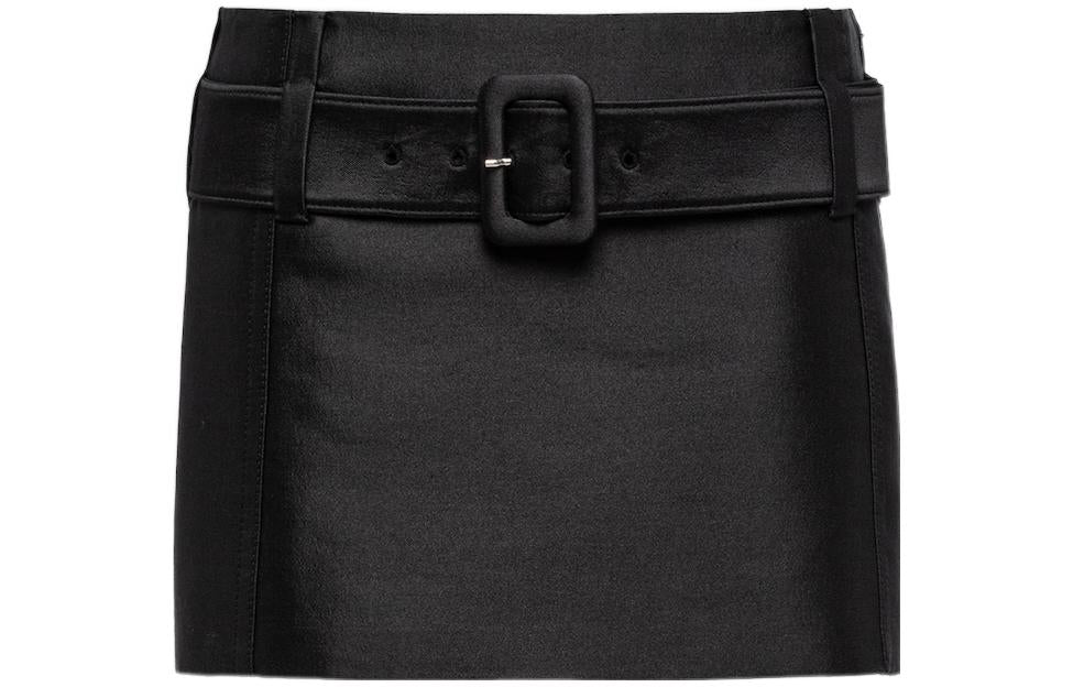 PRADA Casual Short Skirts Women's Black