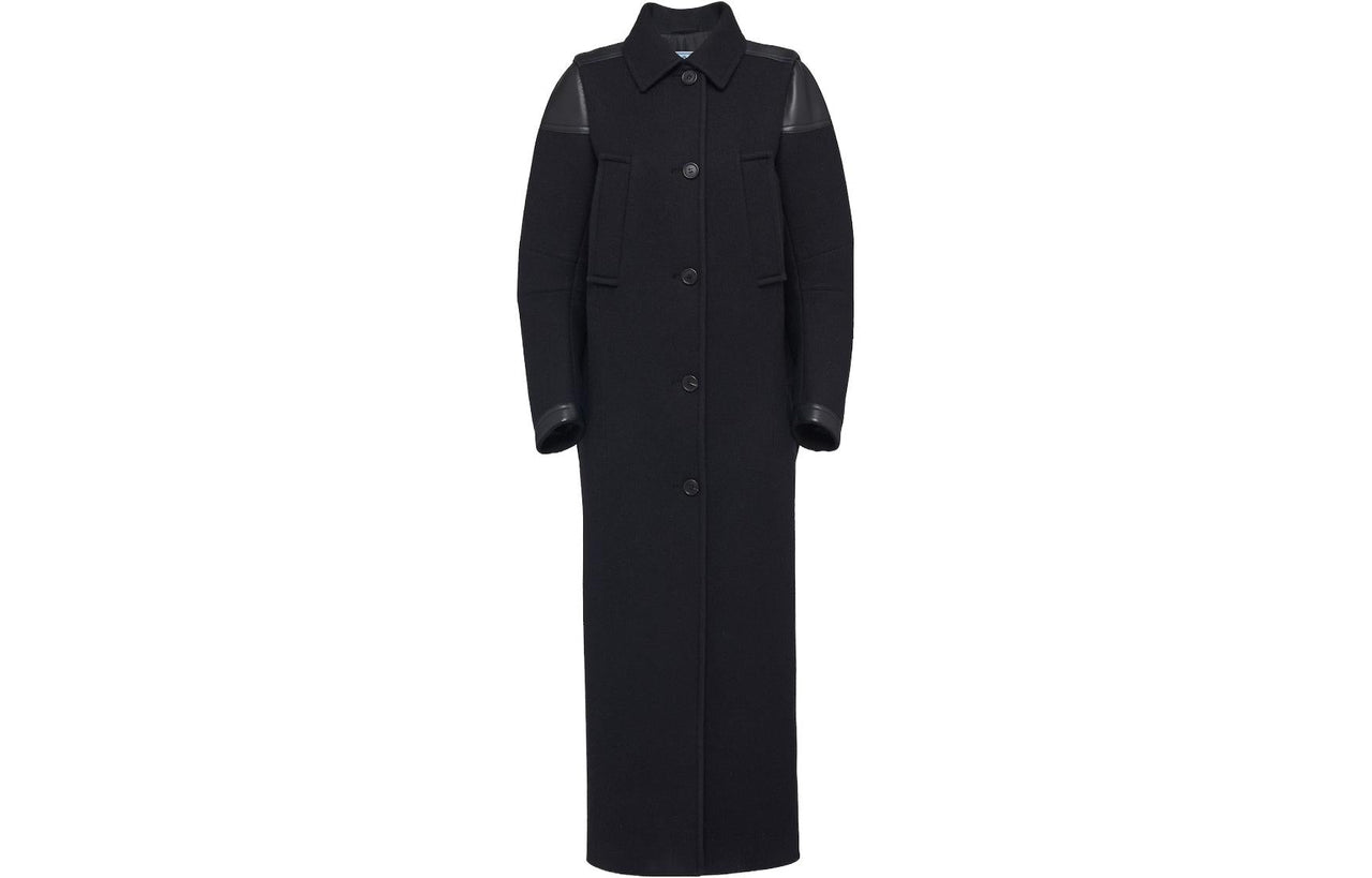 PRADA Coats Women's Black