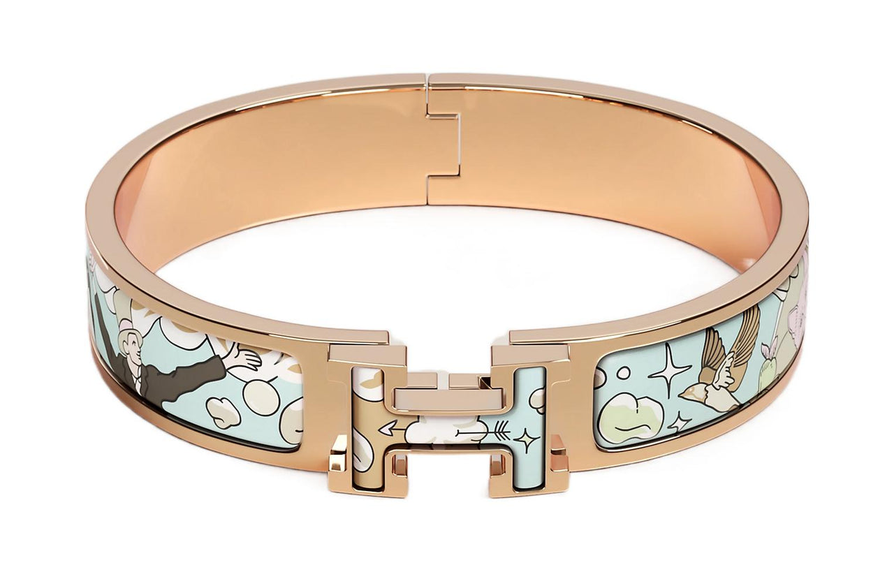 HERMES Bangles Women's Gold