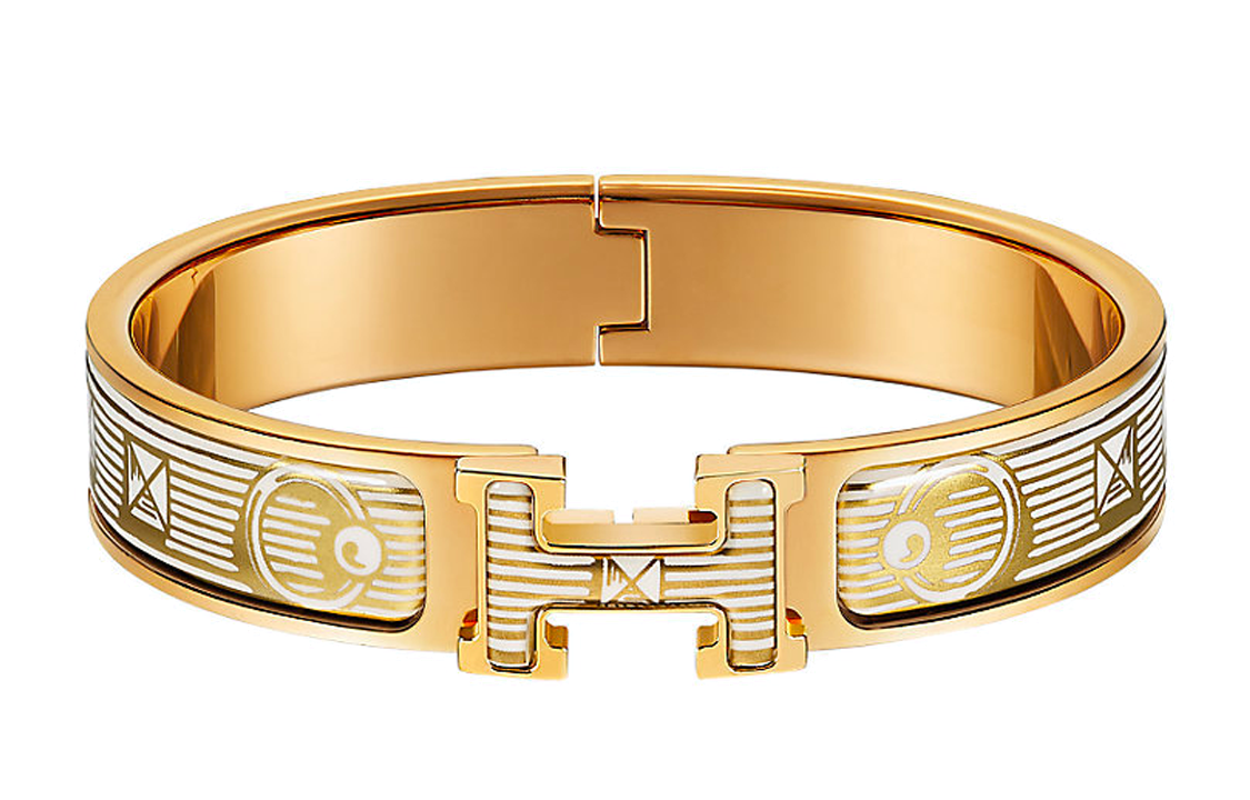 HERMES Bangles Women's Gold