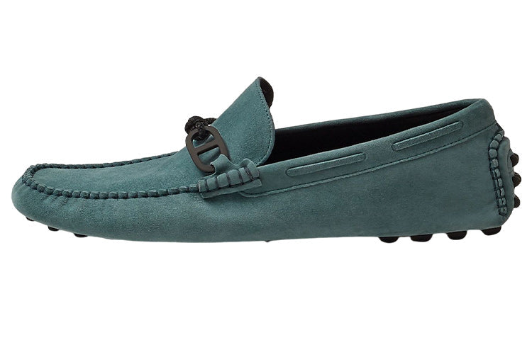 HERMES Alessandro Men's Casual Shoes Men's Blue