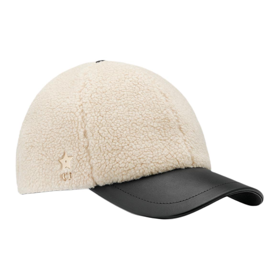 DIOR Acrylic Baseball Caps Women's White