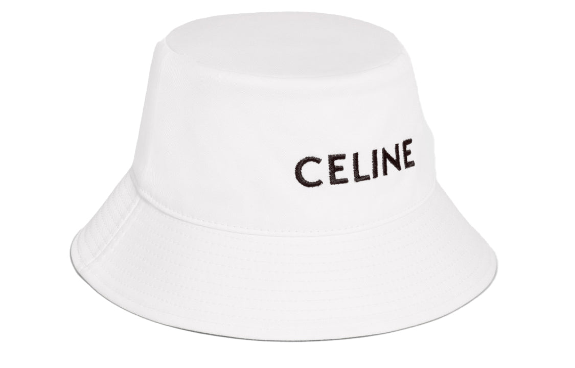 CELINE Bucket Hats Men White