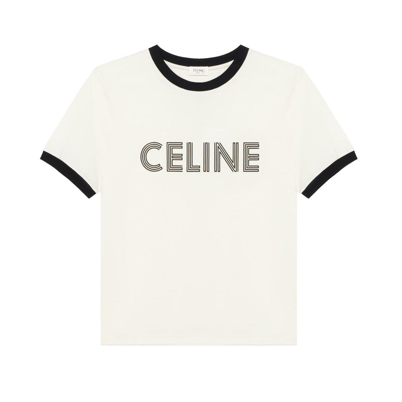 CELINE FW23 Loose T-Shirt Dirty White