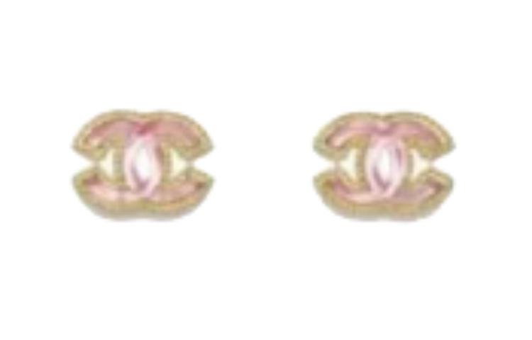 CHANEL - Stud Earrings Women's Pink
