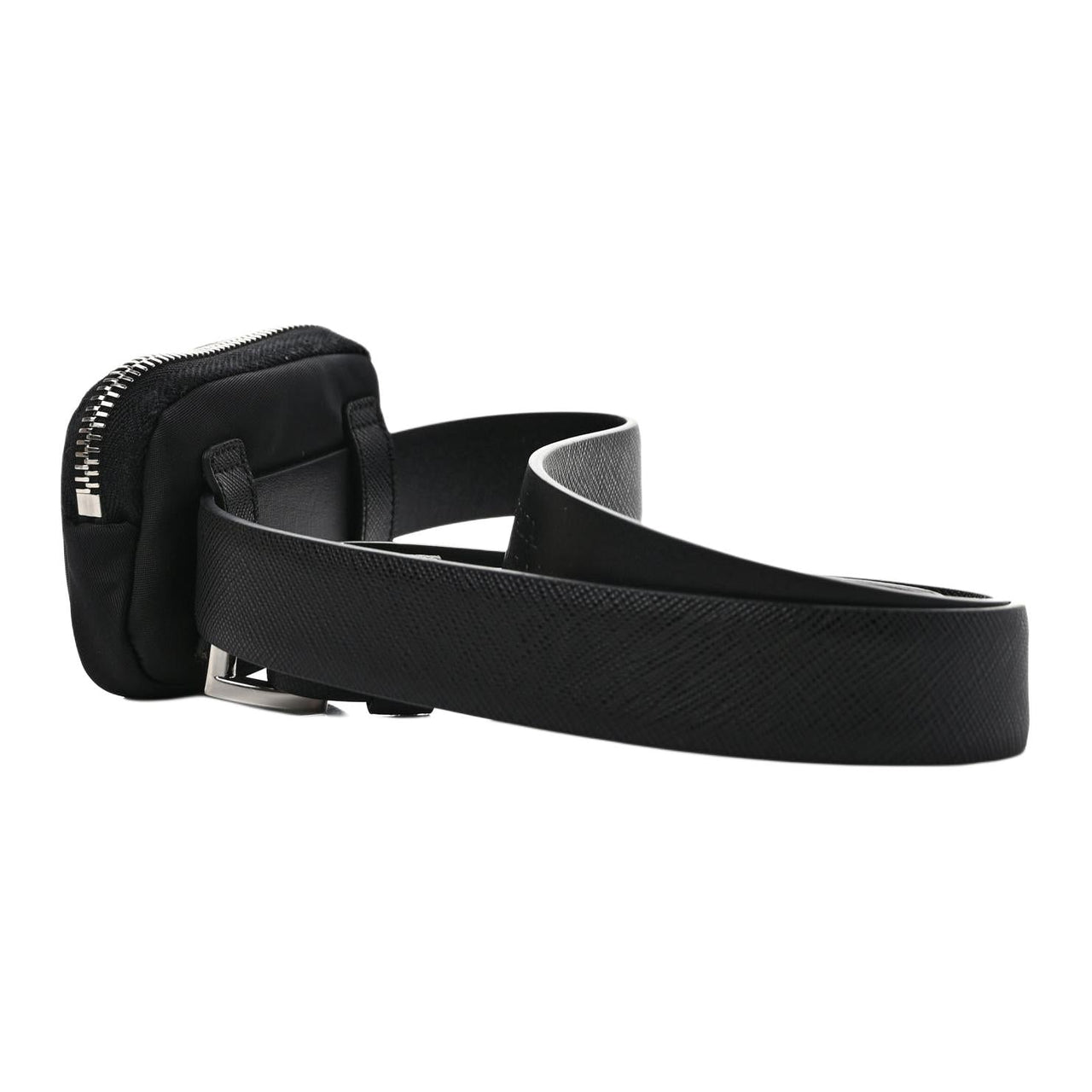 PRADA Nylon Fanny Pack Men's Black