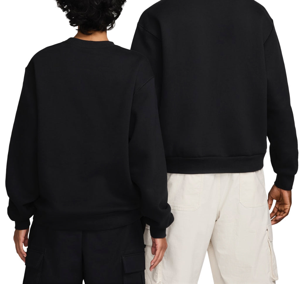 Nike SB Fleece Skate Crewneck Sweatshirt 'Black White' HQ3035-010