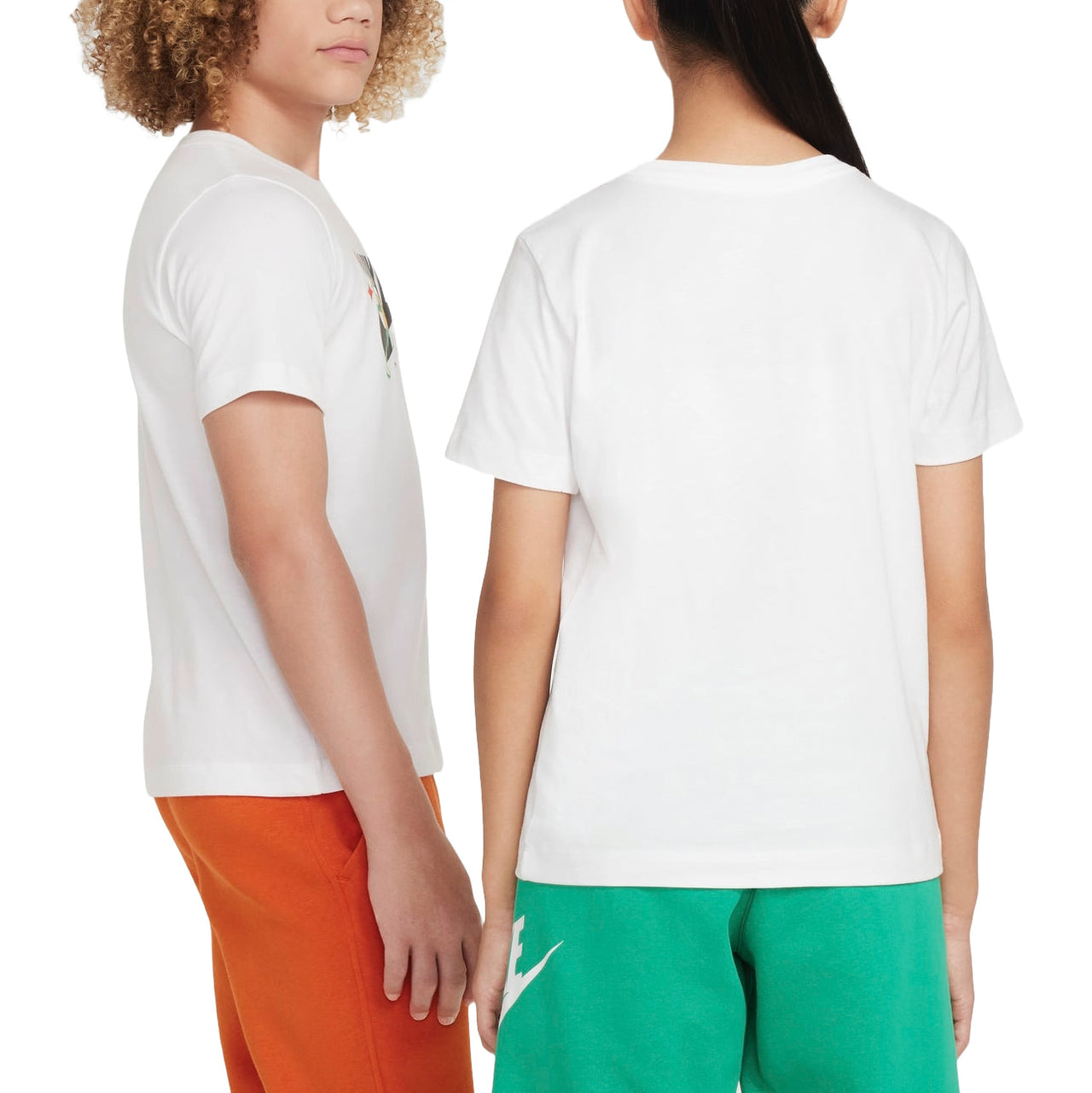 (GS) Nike Sportswear Graphic T-shirt 'White' FZ5123-100