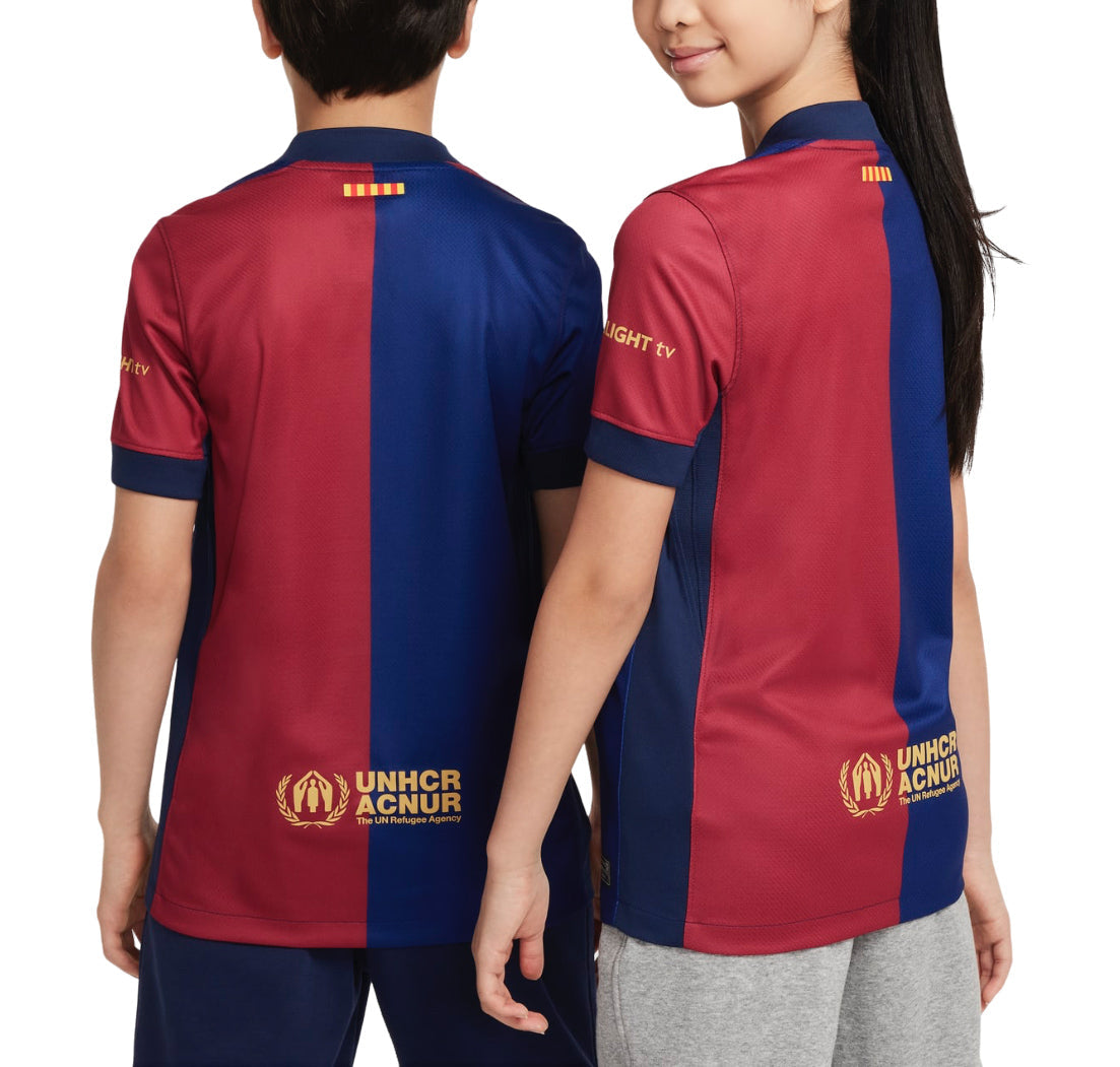 (GS) Nike FC Barcelona 24/25 Home Jersey 'Blue Red' FN9153-456
