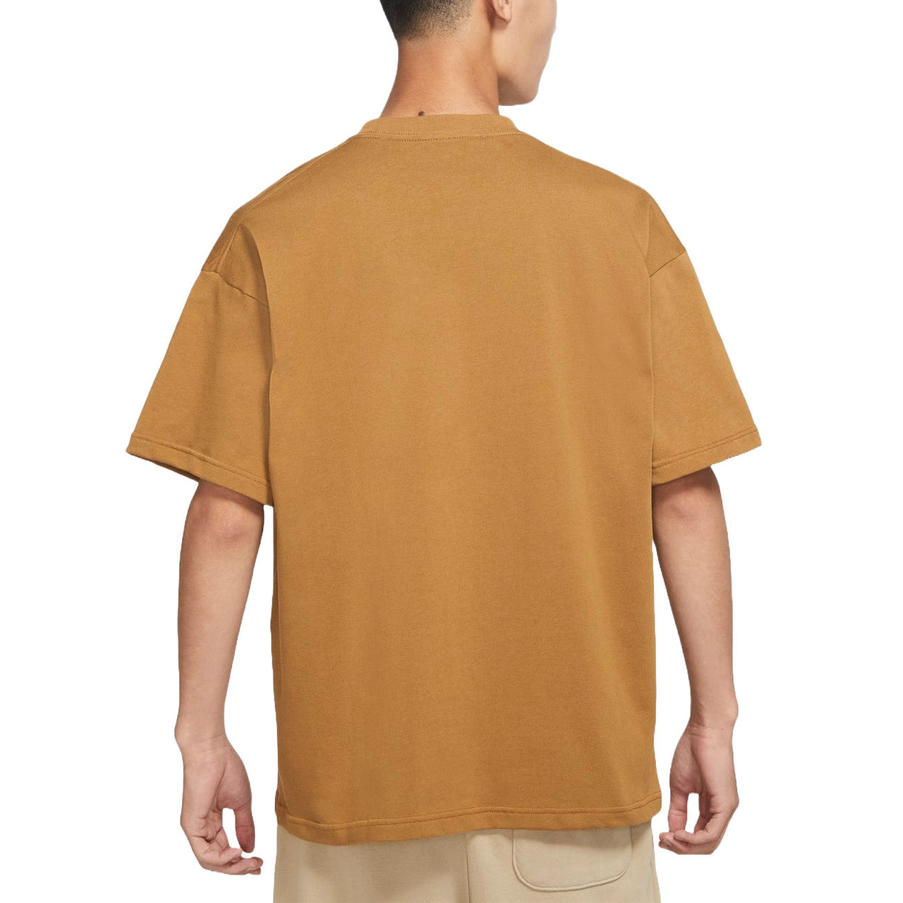 Nike Solo Swoosh T-Shirt Asia Sizing 'Khaki' DA0321-270
