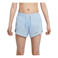 (WMNS) Nike Running Division Mid Rise 3inch Shorts Asia Sizing 'Light Armory Blue' FN2716-440